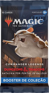 Booster de Coleção - Commander Legends: Batalha por Portal de Baldur - Magic: The Gathering - MoxLand